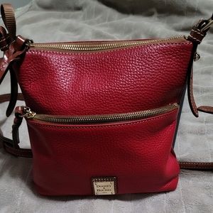 Gently Used Dooney & Bourke Pebble Grain Letter Carrier